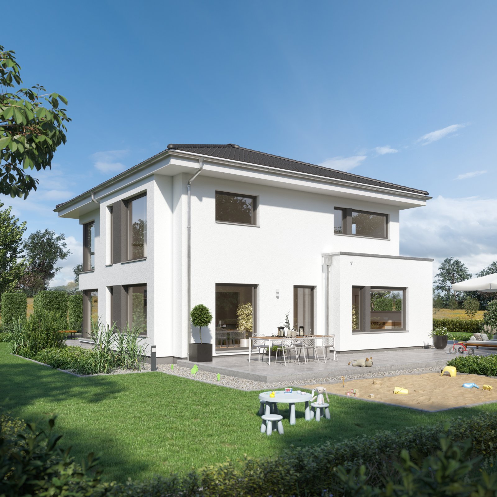 LivingHaus Stadtvilla Lauingen – Individuell geplantes Wohnen mit voller Gestaltungsfreiheit