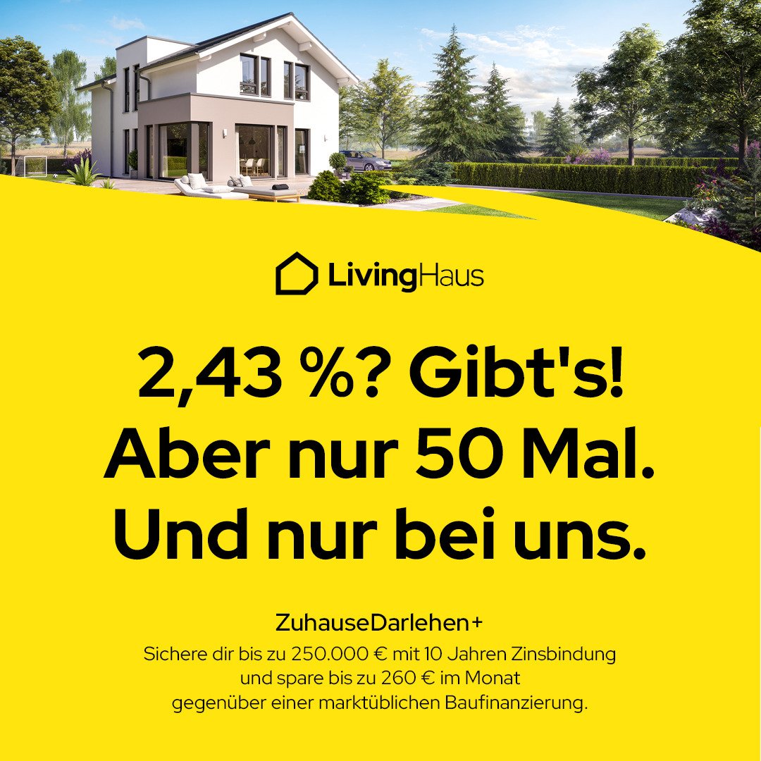 Livinghaus x QNG - 400.000€ ab 2,6% Zins als Schlüssel zu deinem Eigenheim!