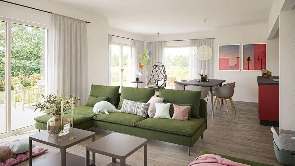 Welche Großfamilie füllt dieses Haus mit Leben?