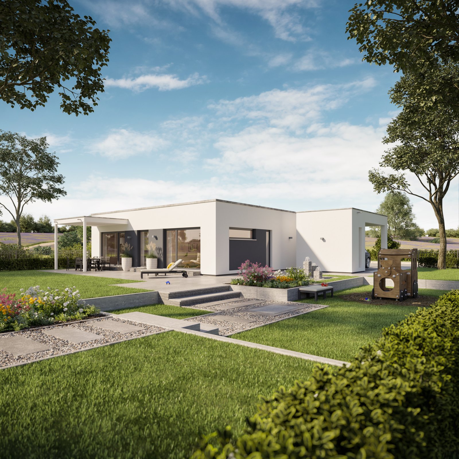 LivingHaus – Dein individuell geplantes Bungalow mit Stil und Komfort
