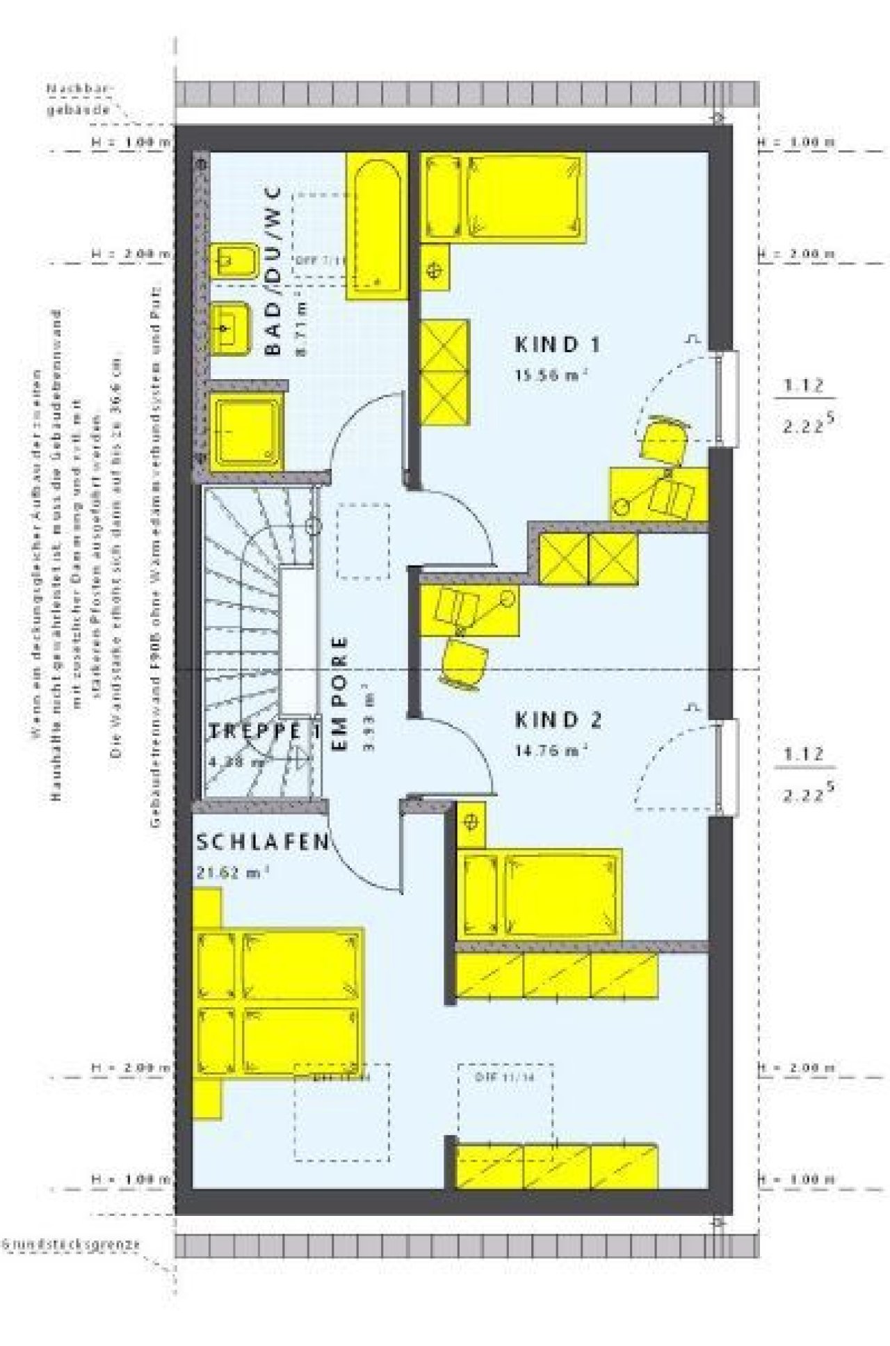 Grundriss DG Grundriss DG