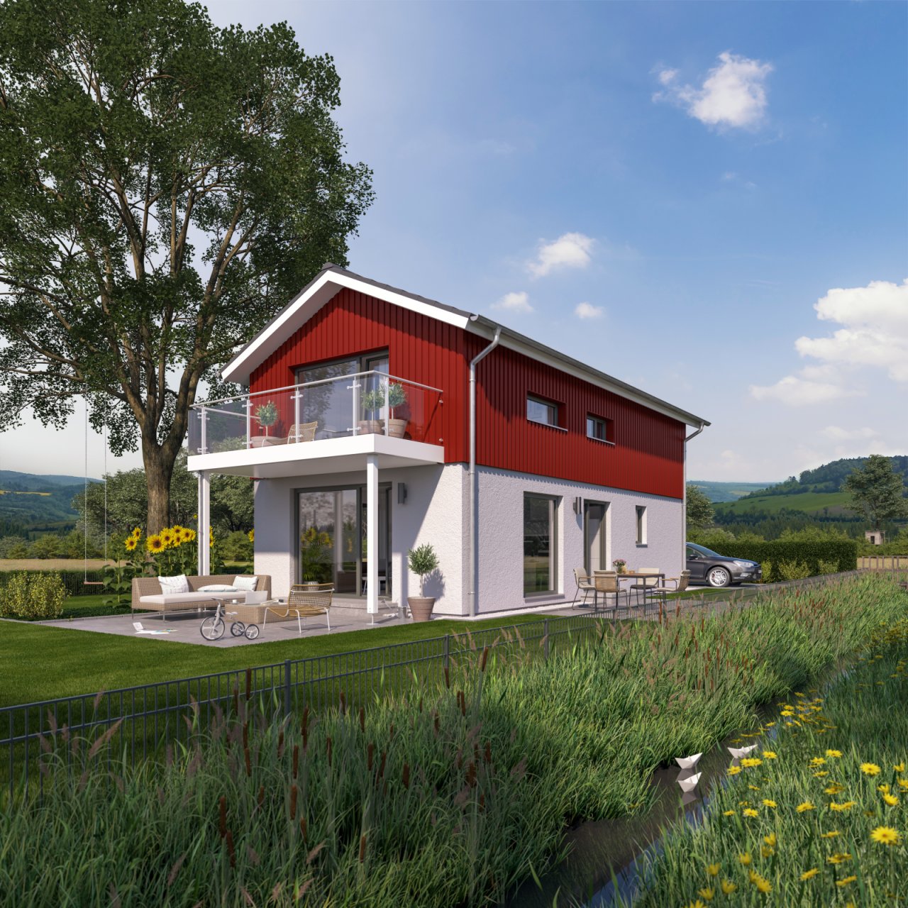 Balkon enthalten; Abb. mit Sonderwünschen Balkon enthalten; Abb. mit Sonderwünschen
