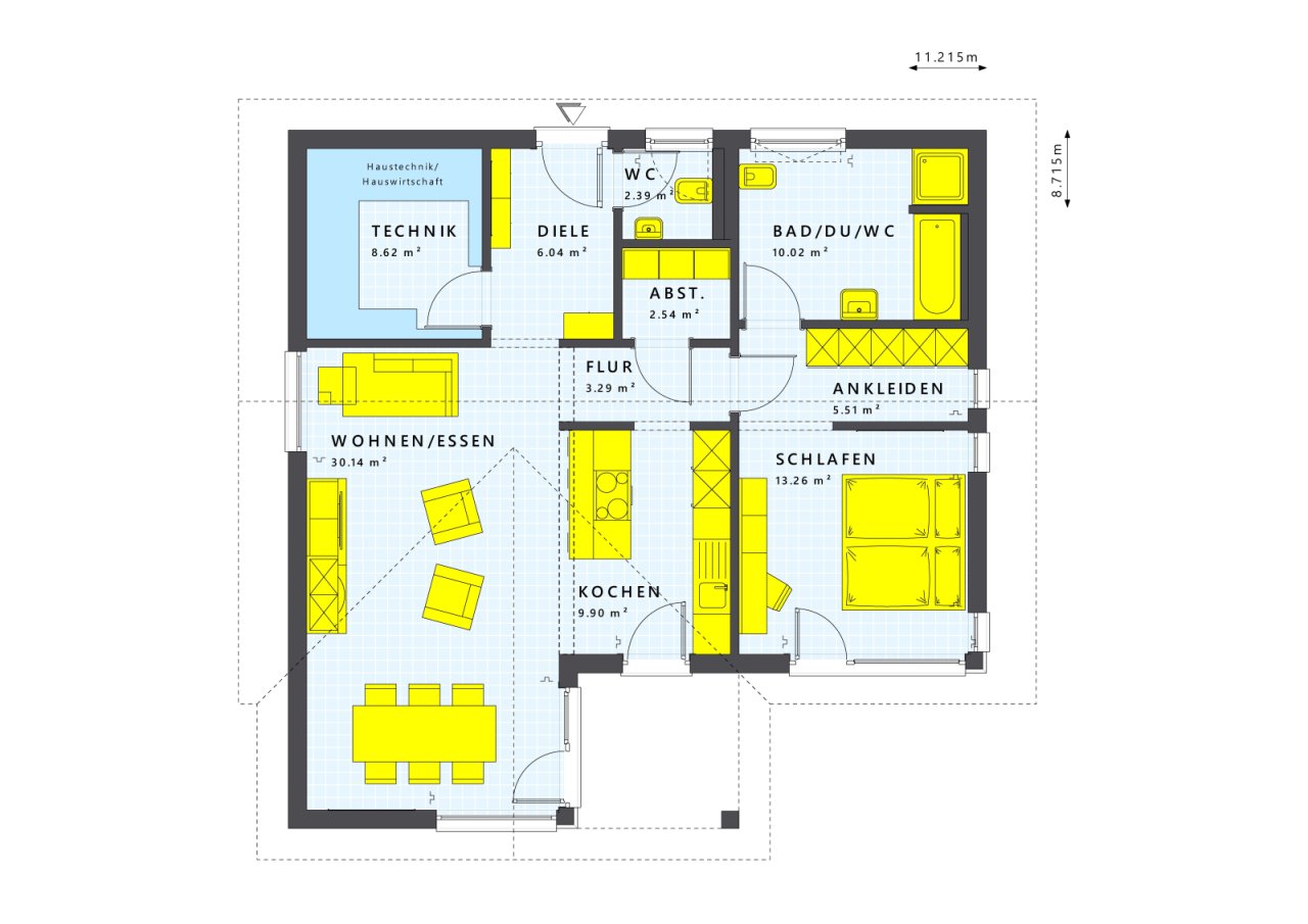 Grundriss (Erker inkl.) Grundriss (Erker inkl.)