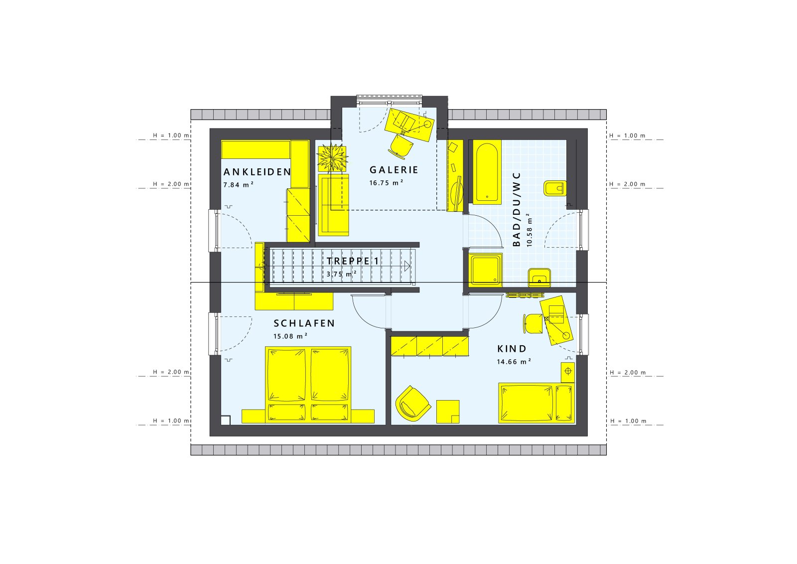 Grundriss DG Grundriss DG