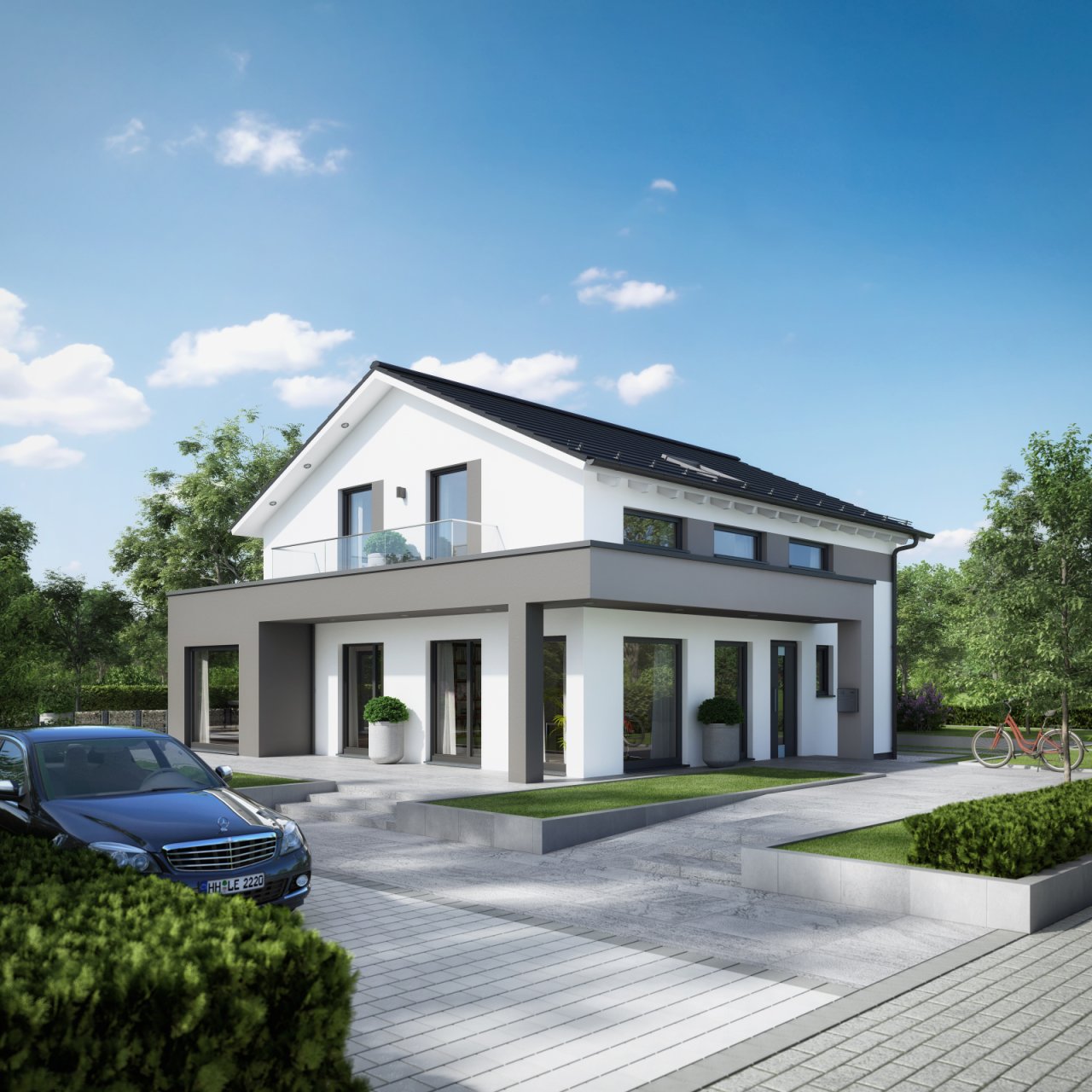 Erker und Fenster so enthalten Erker und Fenster so enthalten
